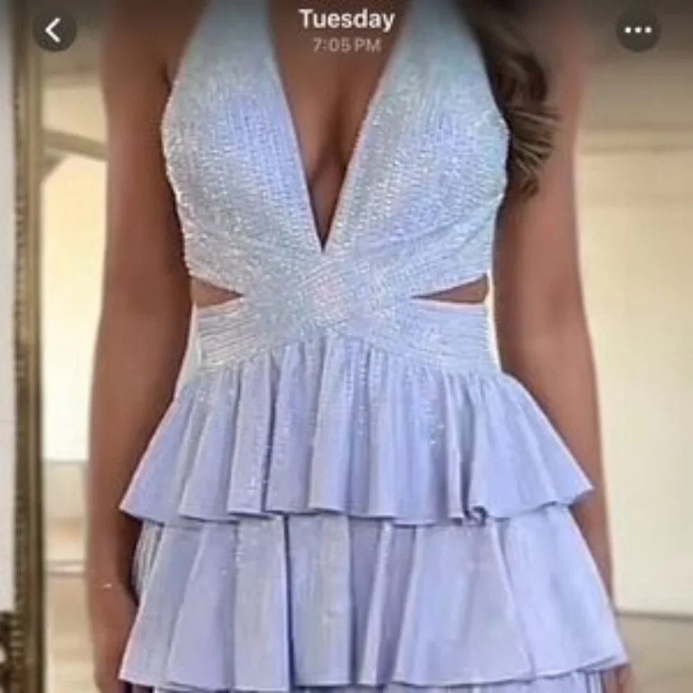 Sherri Hill Prom Dress Style #57055 size 0 - Picture 2 of 10